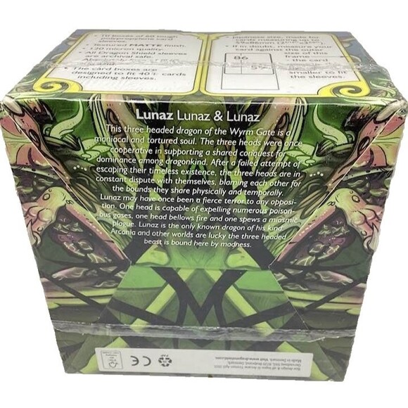 Dragon Shield Japanese Size Matte Dual Justice Case 10 Boxes AT-15161 USA NEW - Picture 6 of 7